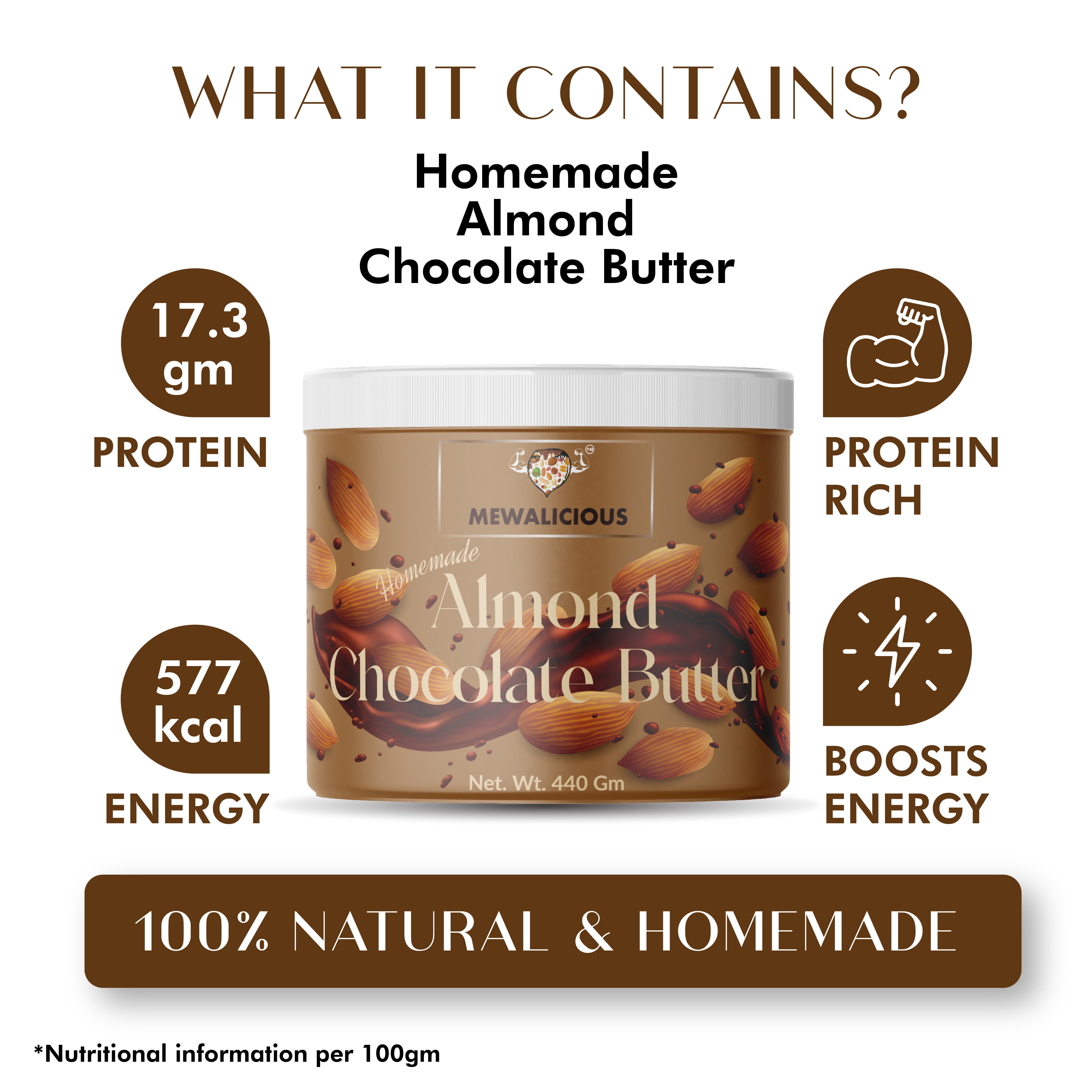 Almond Chocolate Butter