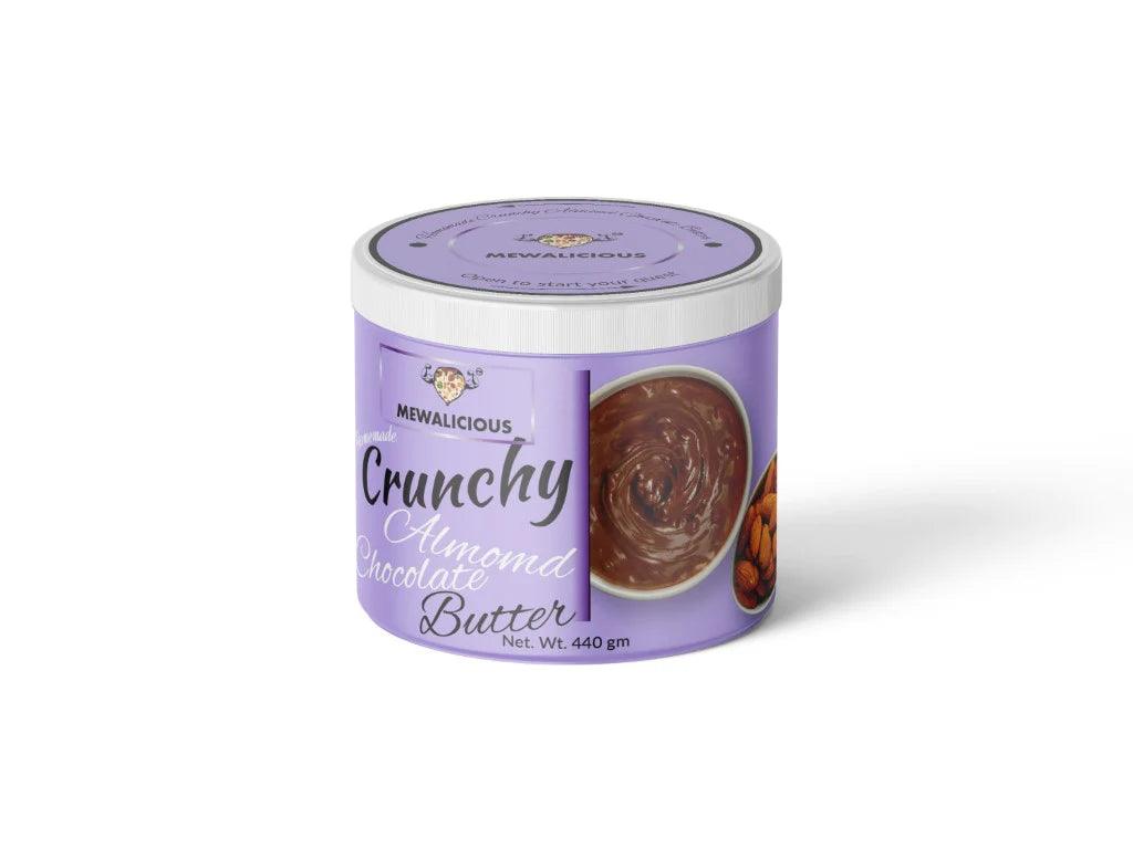 Crunchy Almond Chocolate Butter - ItsMewalicious