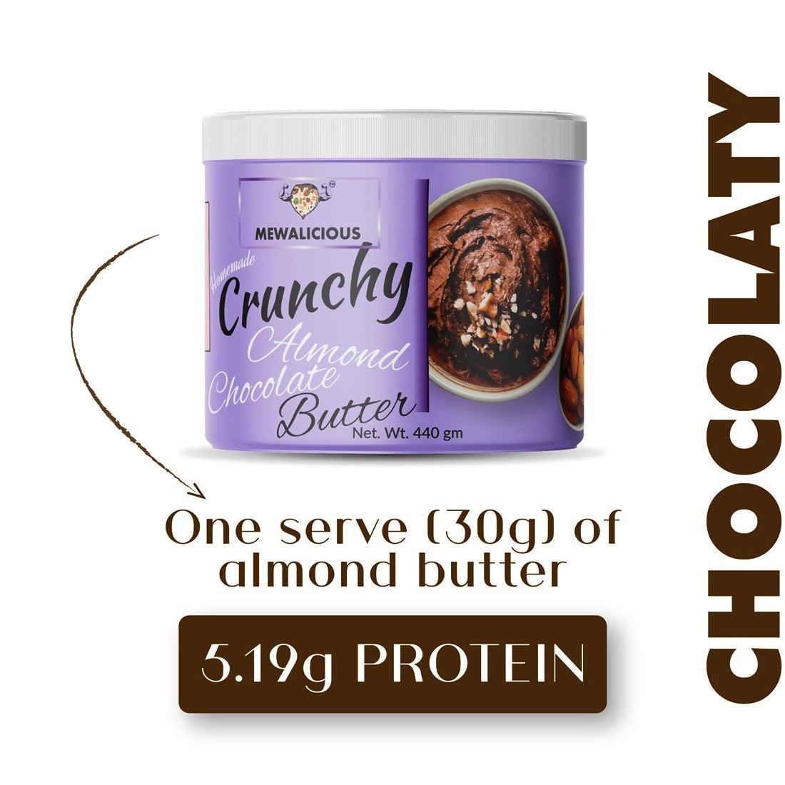 Crunchy Almond Chocolate Butter - ItsMewalicious