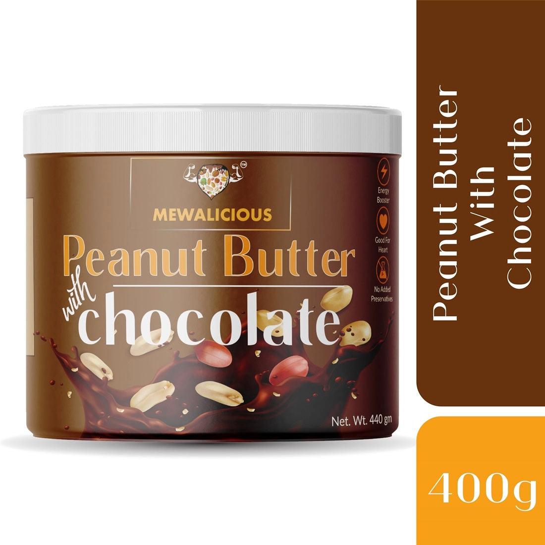 Peanut Butter Chocolate Flavour, Peanut Butter Creamy, Dark Chocolate, Natural & Homemade, Non-GMO, Peanut Butter Sweetened - ItsMewalicious