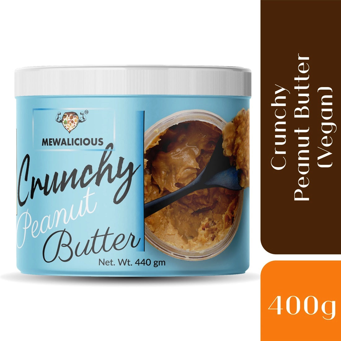 Peanut Butter Classic, Peanut Butter Crunchy, Natural & Homemade, Vegan, Non-GMO, Peanut butter unsweetened - ItsMewalicious